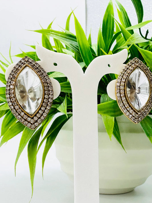 SPARKLING KUNDAN EARRING/TOPS