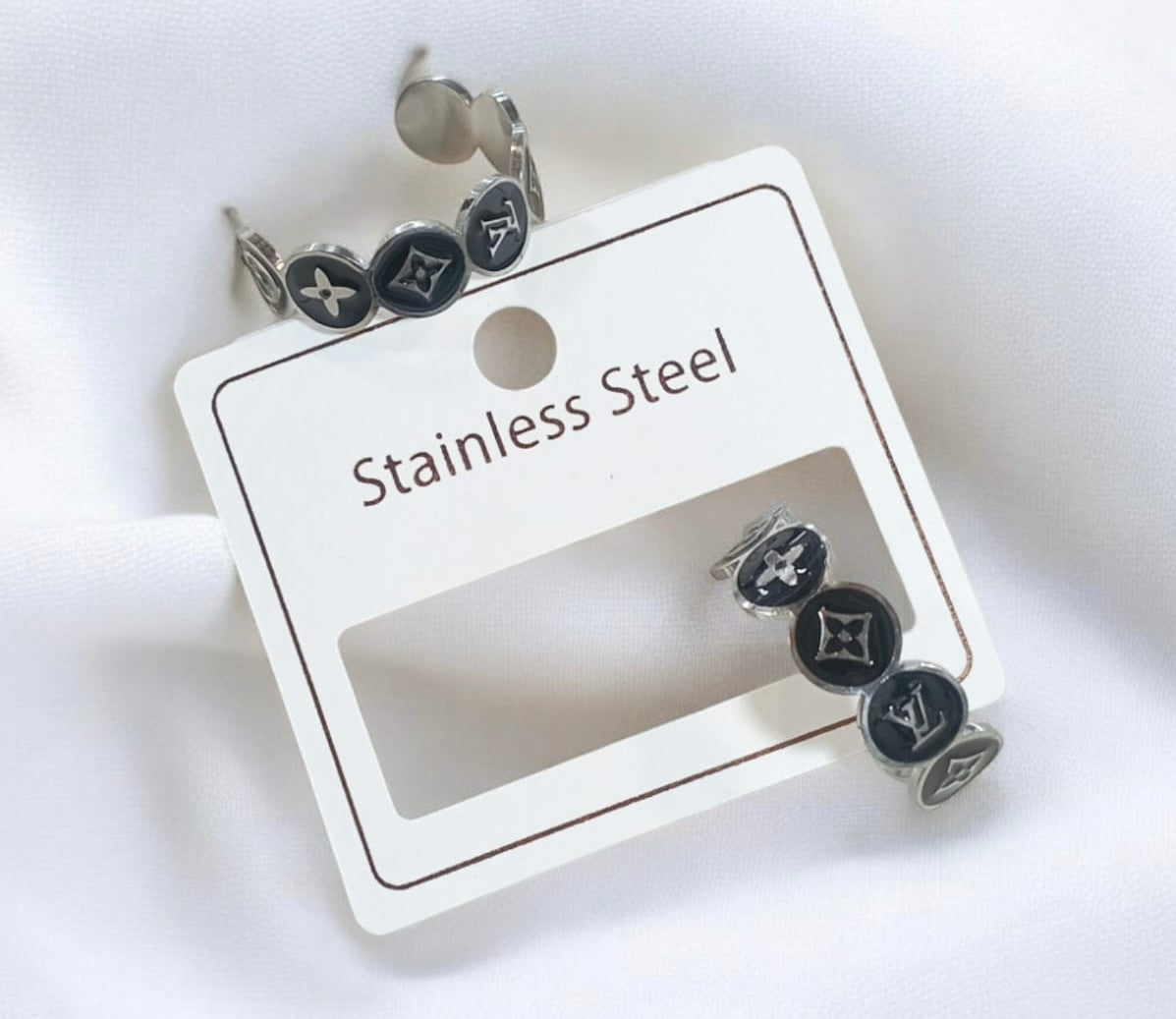 Nine-2-Five Trendy Hoops Anti Tarnish Earrings