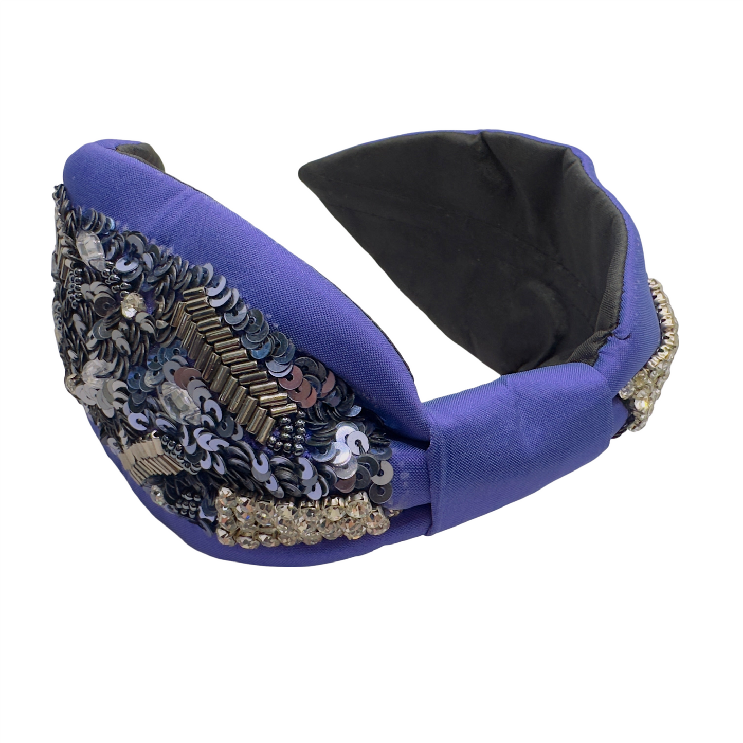 STUNNING PURPLE SEQUIN HAIRBAND