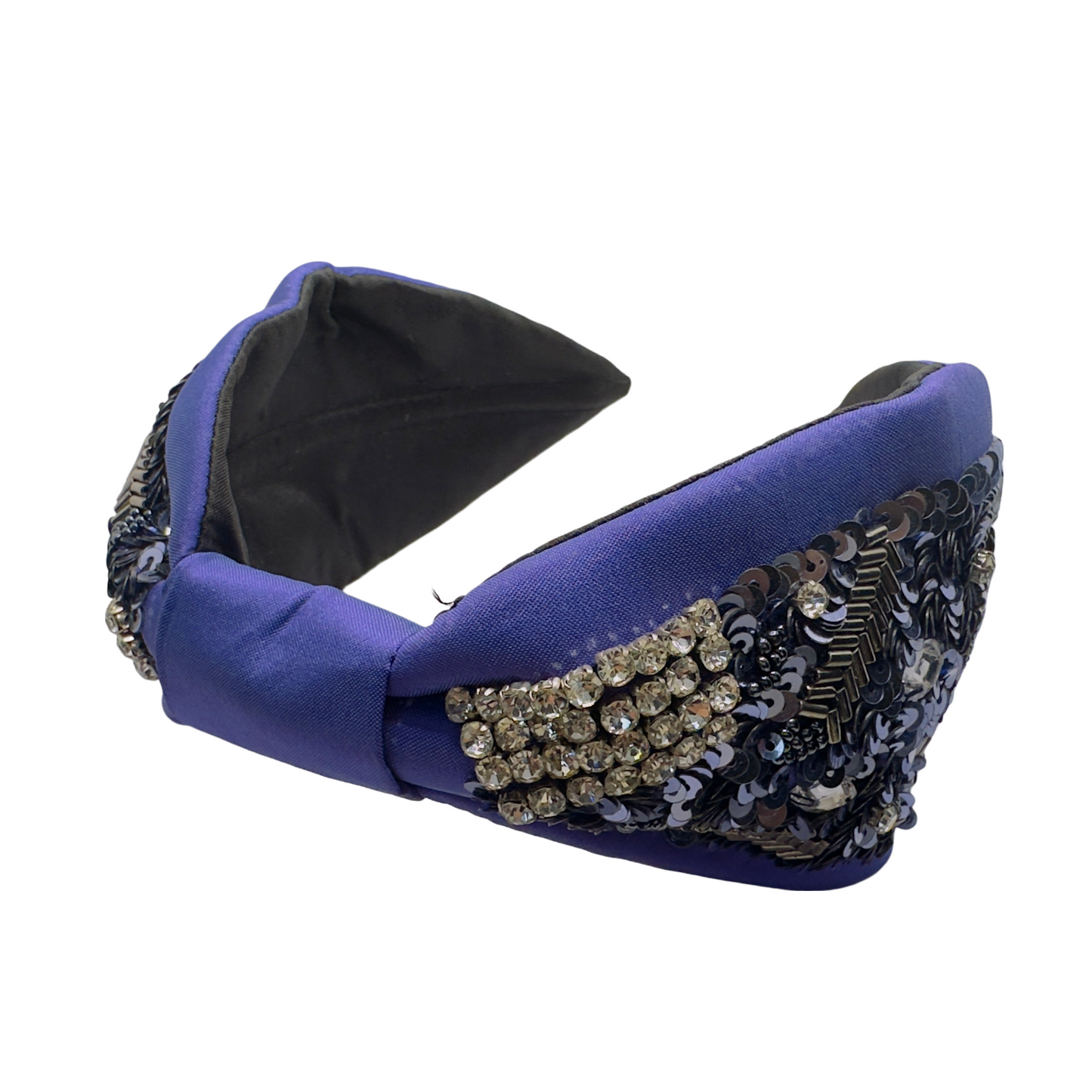 STUNNING PURPLE SEQUIN HAIRBAND