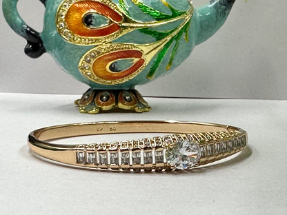 STUNNING SOLITARE ANTI TARNISH BRACELET
