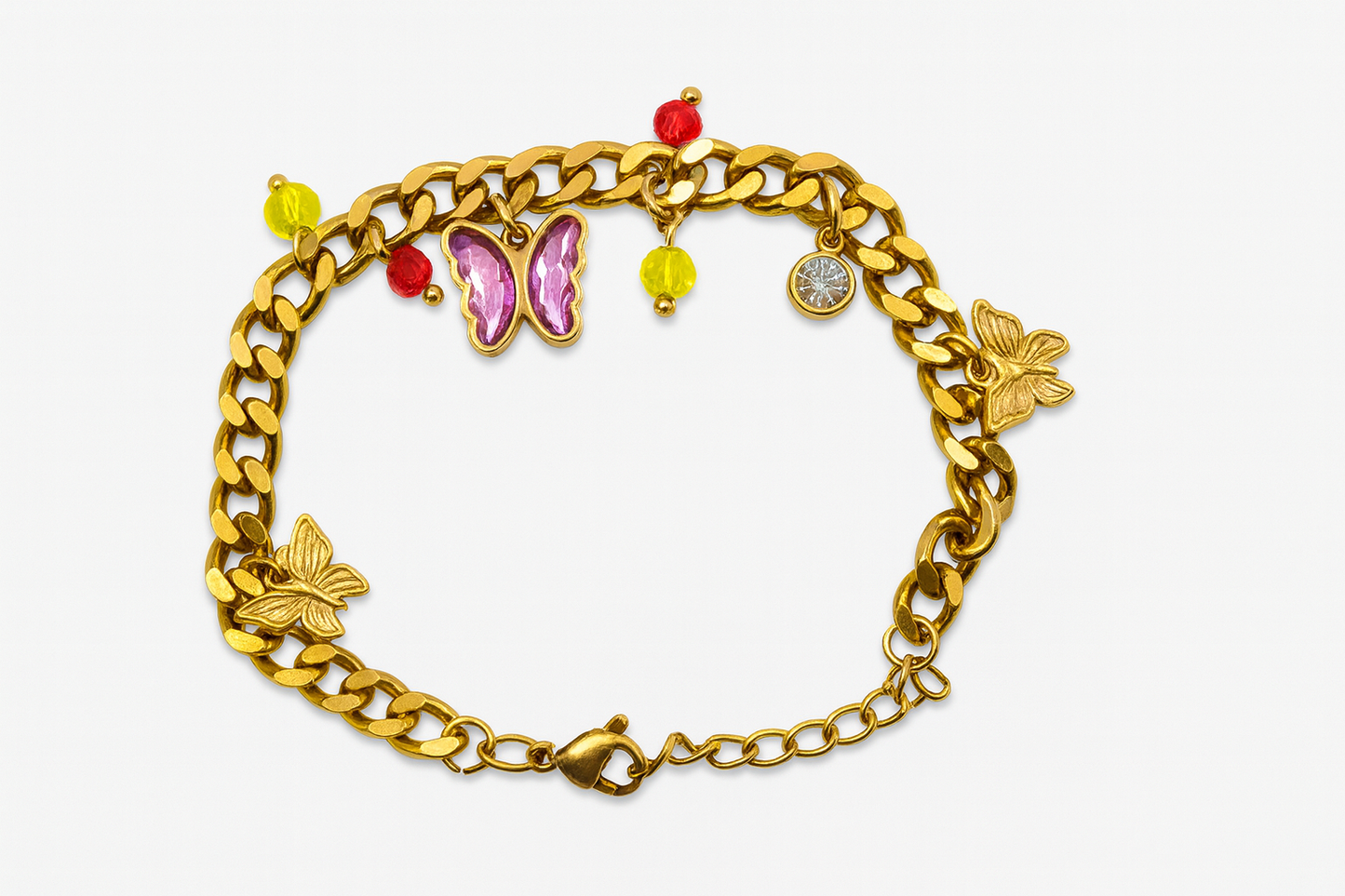 Butterfly Charm Bracelet
