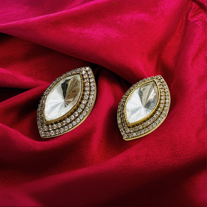 SPARKLING KUNDAN EARRING/TOPS
